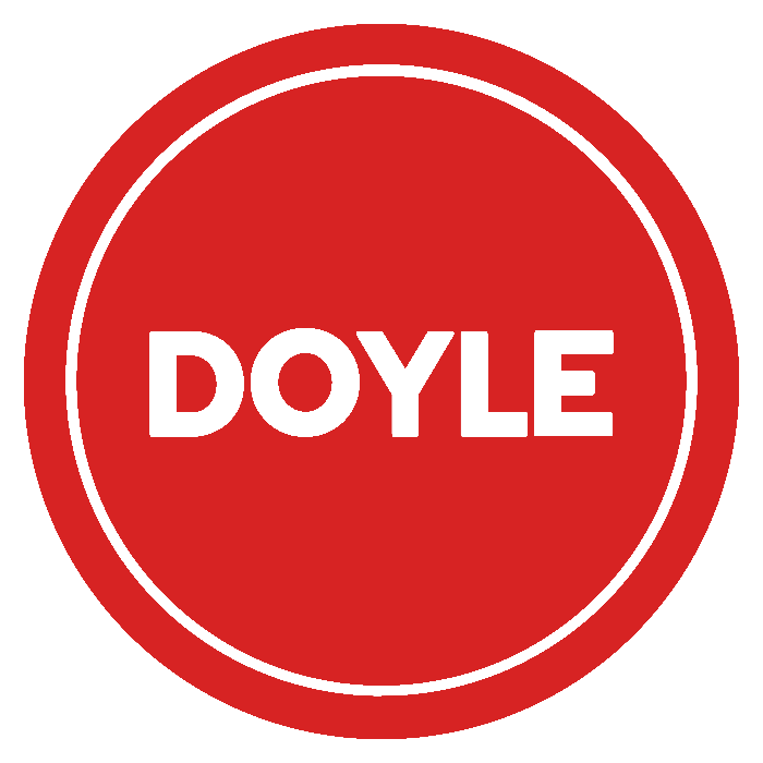 red logo with transparent background